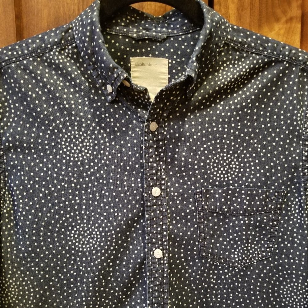 Life After Denim Small 100% Cotton Button-Up